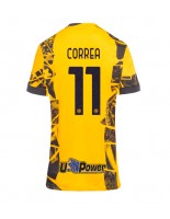 Inter Milan Joaquin Correa #11 Alternativní Dres pro Dámské 2024-25 Krátký Rukáv